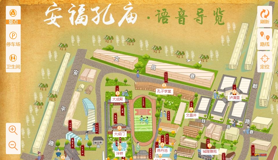 蕉城手绘地图：智慧景区智能化服务的延伸